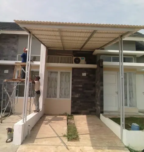 Kanopi Alderon RS Single Layer [lokasi]